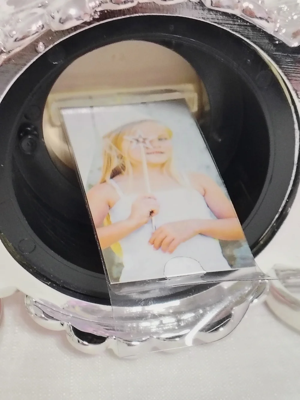 Things Remembered Musical Snow  Globe Cinderella Princess Carriage Photo Frame